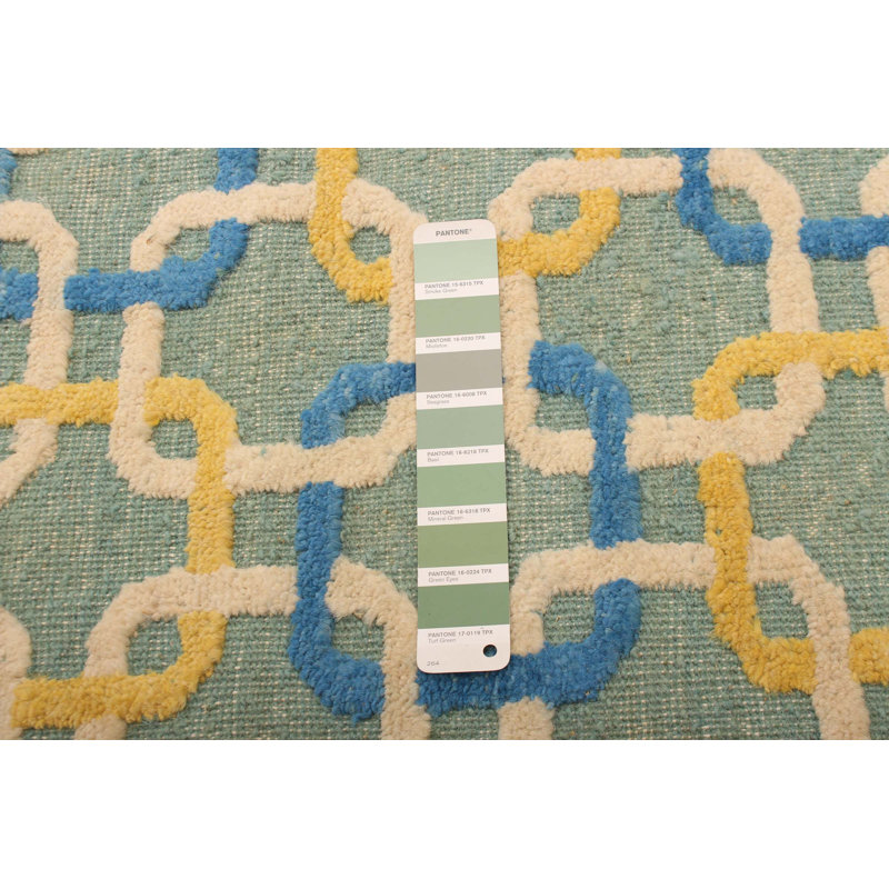 Tapis bleu sarcelle Finest 10 pi 1 po x 14 pi 4 po Muspelheim