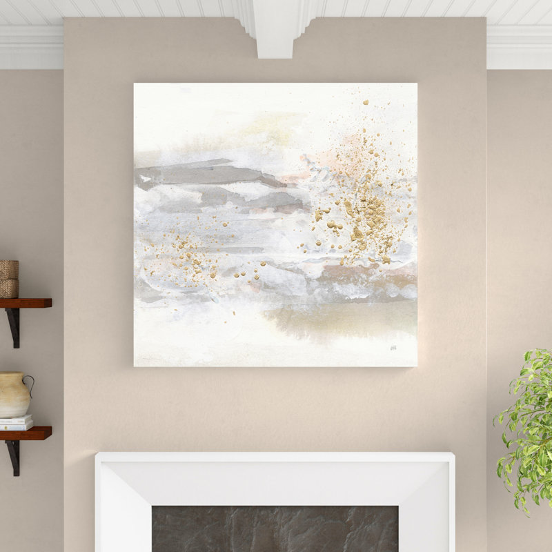 Winter Gold III by Chris Paschke - Painting, 122cm H x 122cm W, Wrapped Canvas