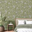 Lark Manor 10.5m x 52cm Floral Wallpaper Roll-258194160