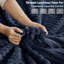 Canapé 71 po pour salon avec mousse à mémoire de forme profonde, canapé-lit confortable pour petits espaces, chambre à coucher, appartement, sans assemblage requis, noir-130132442