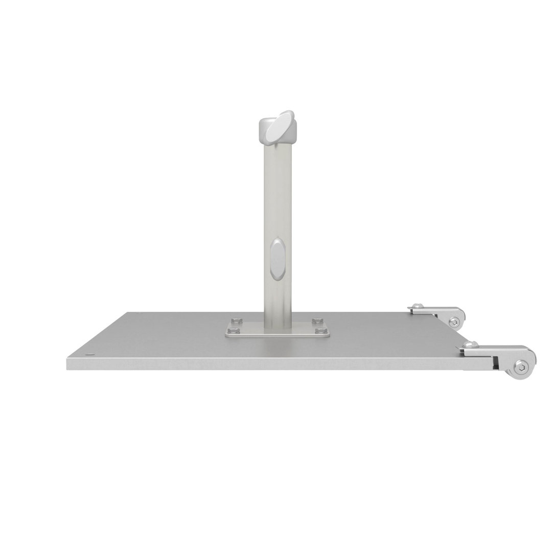 75.1 Lb. Steel Free Standing Umbrella Base with Wheels California Umbrella