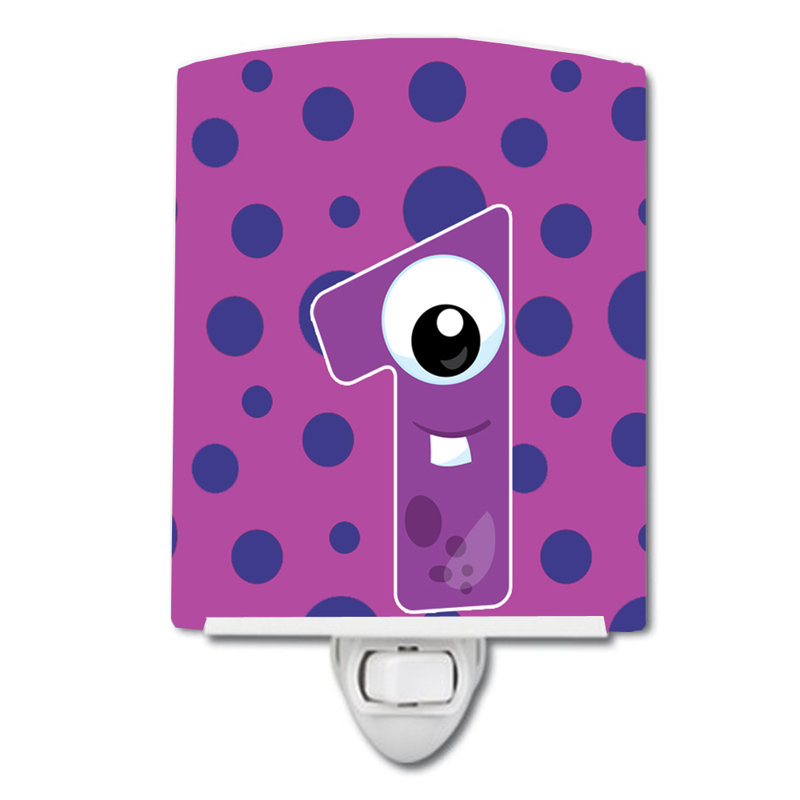 Monster Month 1 Ceramic Night Light