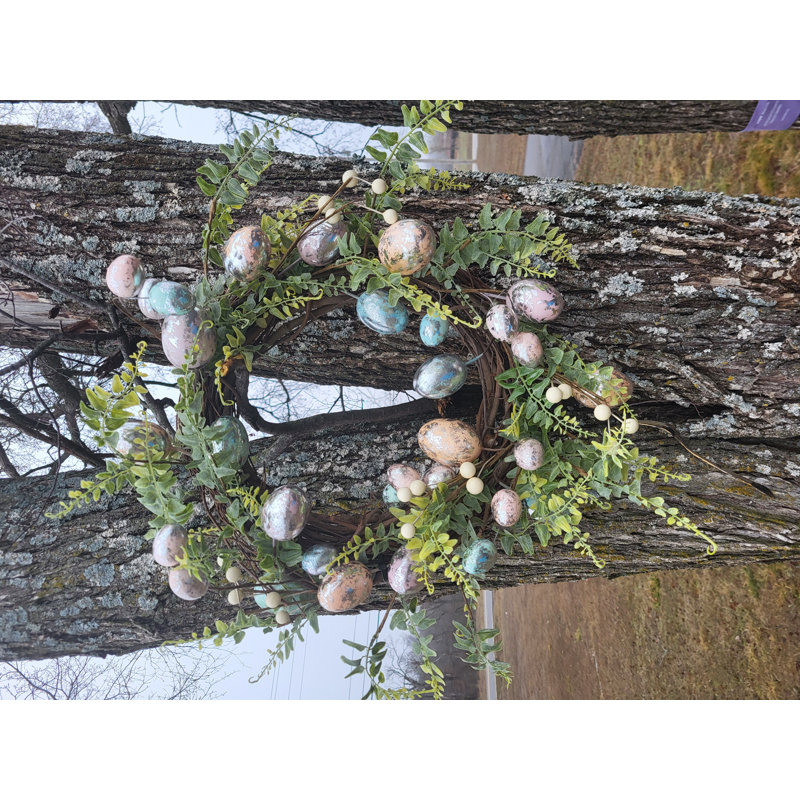 Easter Egg Wreath