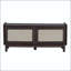 Banc de hall d'entrée en rotin avec coussin et rangement réglable Boho-129894793-129894797
