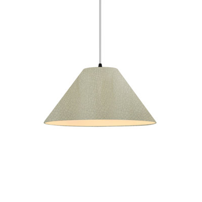 Radiance - luminaire suspendu 1 lumière Avola - blanc mat avec intérieur champagne doré - noir mat - l 11 po x H 5,5 po - DEL dédiée - cordon blanc