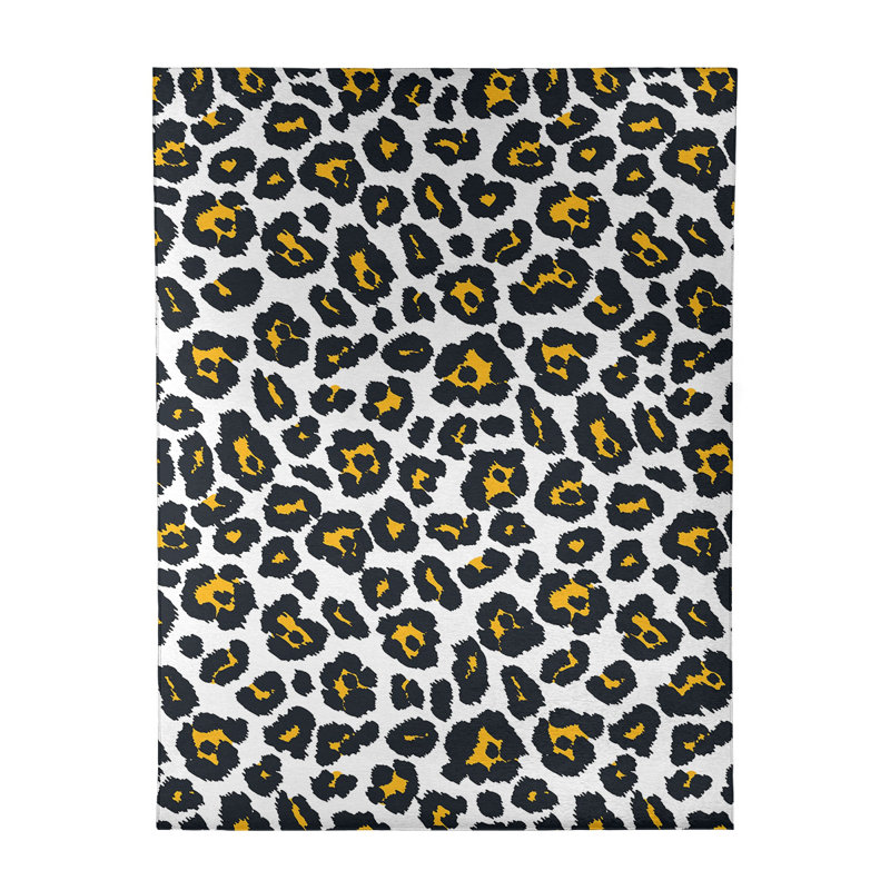 Animal Print Indoor Rug, Rectangle 4' x 6'