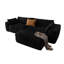 Canapé modulaire Cloud avec méridienne en L, canapé modulaire moderne avec assise profonde, fauteuils rembourrés