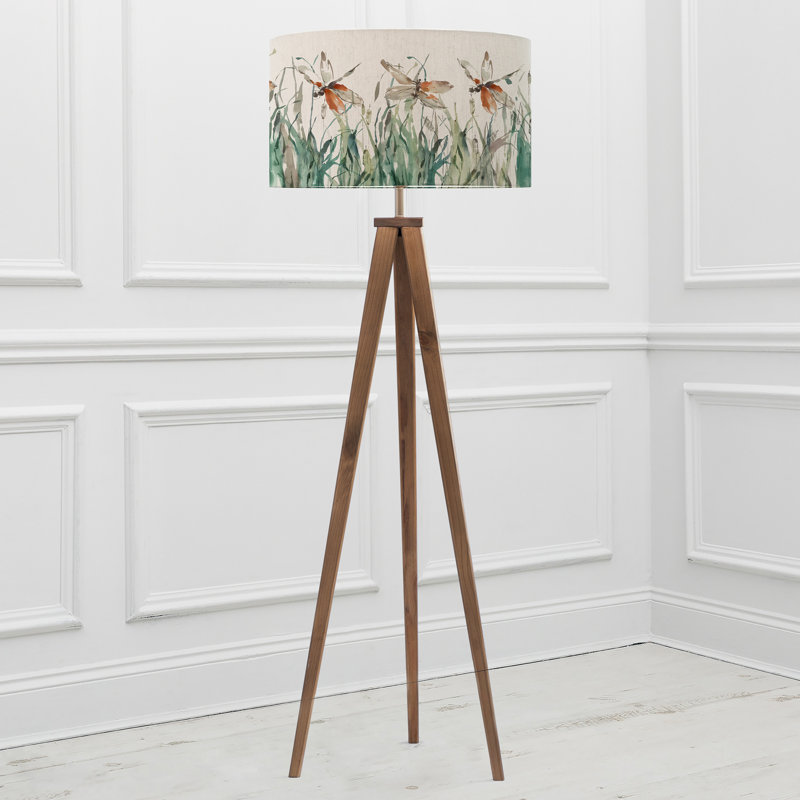 Aratus 173cm Brushed Tripod Floor Lamp