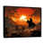Black Floater Framed