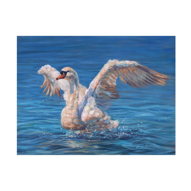 Art sur toile, David, H 14 po x l 19 po