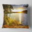 Beautiful View of Sunset over Lake Pillow-363372928-363379812