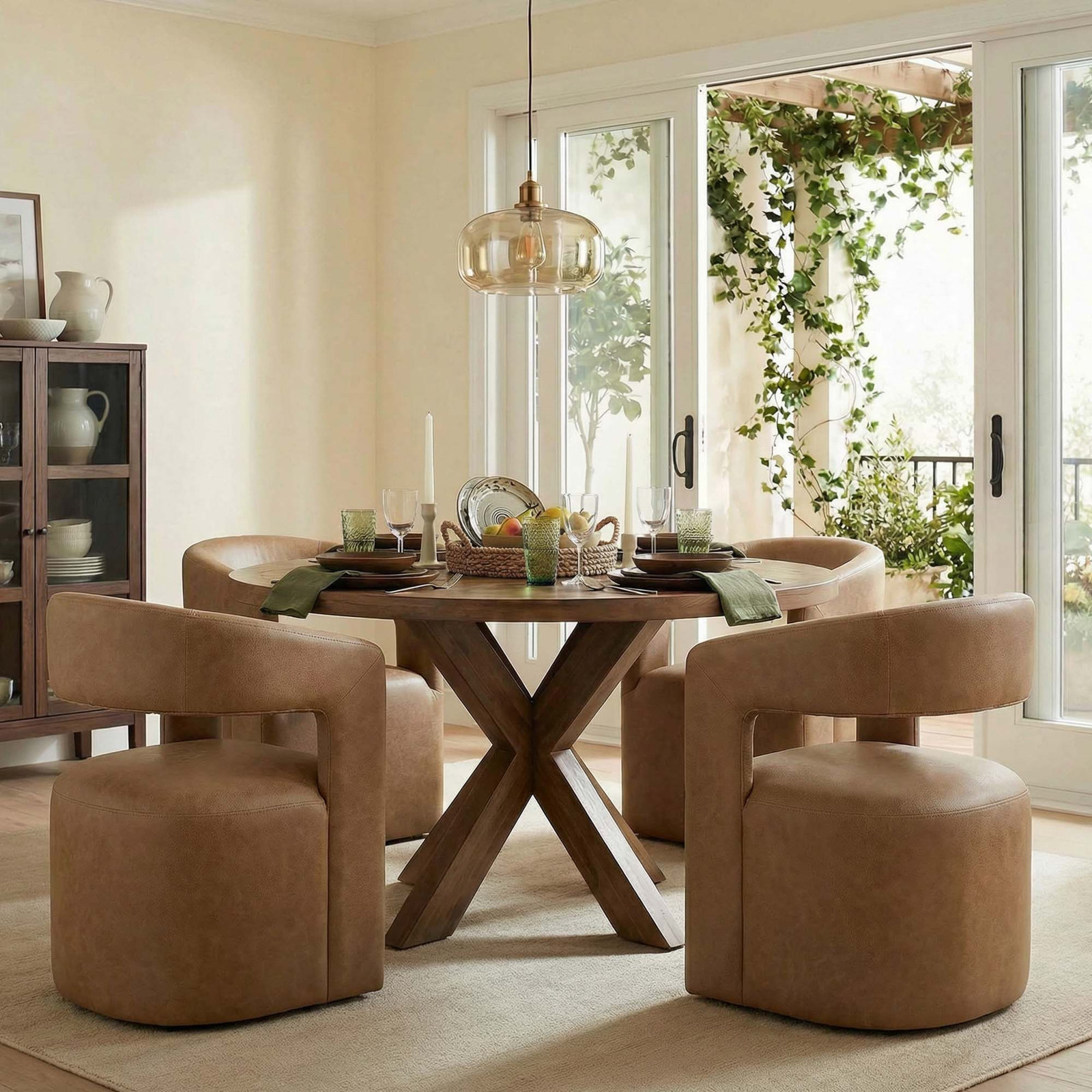Upholstered Dining Chair, Havana Desert