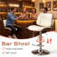 Ensemble de 2 tabourets de bar Modern-133982046-133982023