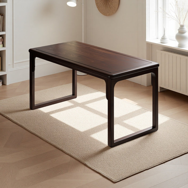 Bureau uni texturé naturel, H 29,52 po x l 39,37 po x P 23,62 po