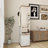 360° Rotating Storage Cabinet With Full-Length Mirror