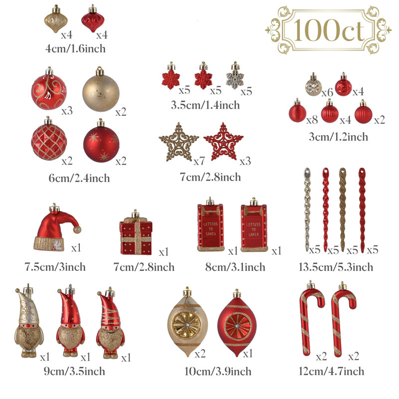 28.9cm Holiday Shaped Ornament