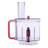Nutrichef Food Processor Bowl, Cover And Pusher - Replacement Parts For Nutrichef Multifunction Food Processor Model Number: Ncfpblu-100146919