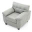 Chaise galante Glory Furniture, gris