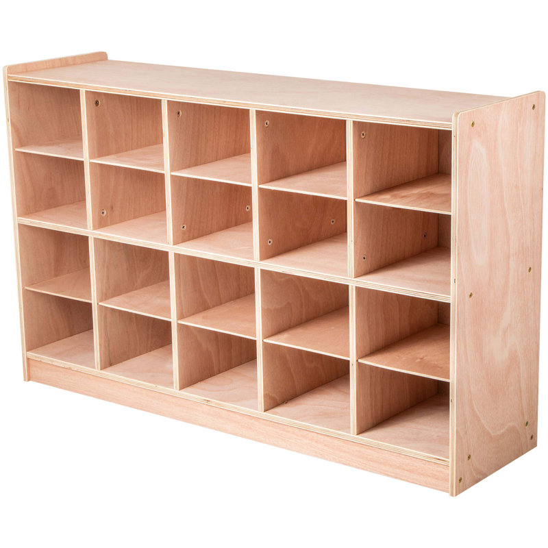 Unité de rangement cubique en bois 20 unités de rangement cubes