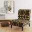 Fauteuil de chambre rembourré Mid-Century