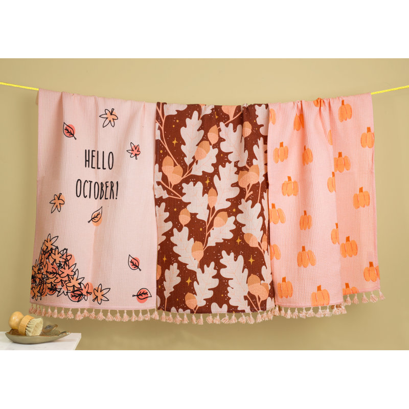Ensemble de serviettes Hello Hello Autumn Autumn