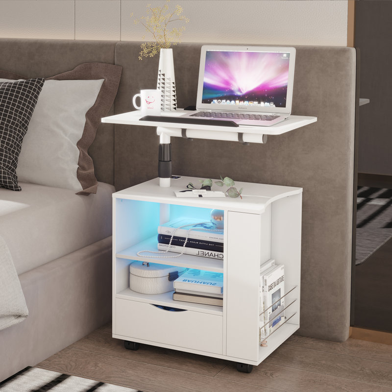 Table de nuit, Blanc