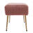 Aghvarth Tufted Geometric Stitch Velvet  Upholstered Bench-1890251795