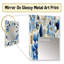 Motif cachemire Garabet de simplicité scandinave - Miroir décoratif cachemire-2051077563