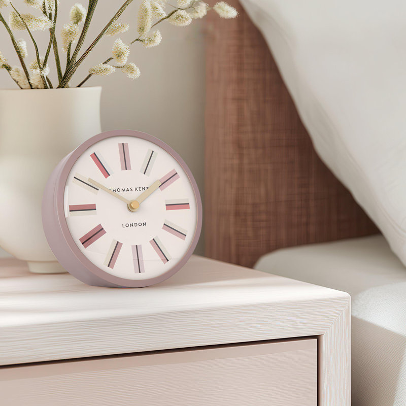 Swift Clock Dusty  5in, Pink