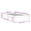 Bed Frame Solid Wood-233681509-233681510