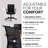 Convergence Mesh Ergonomic Task Chair-81753456-81753458