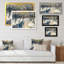 River in Winter Forest - reproduction d'art sur toile-1078580209-1078579212