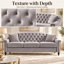 Canapé Chesterfield en velours Chisholm-1338570265