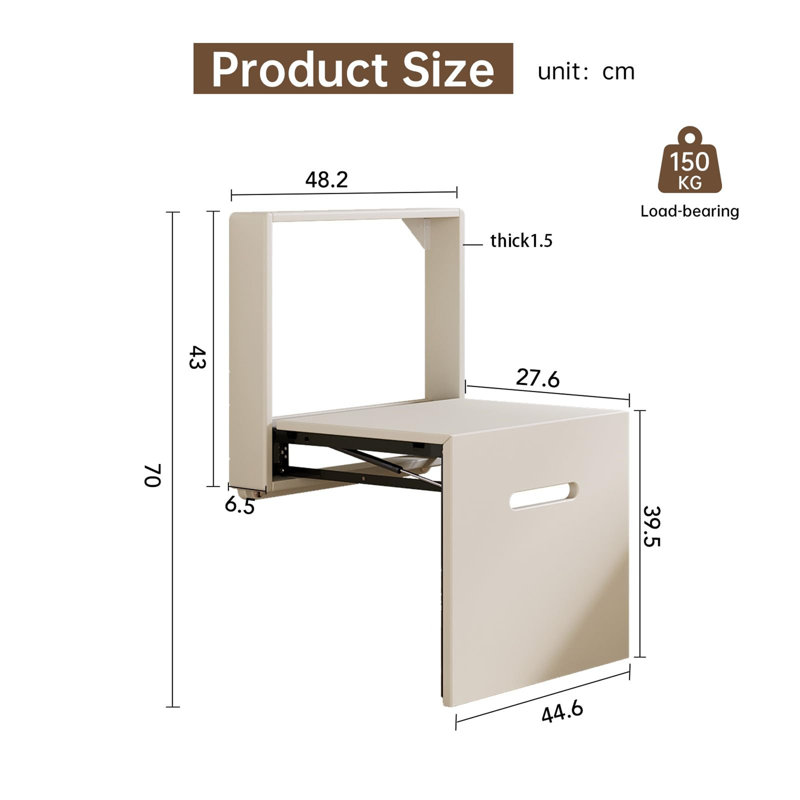 Manufactured Wood Accent Stool