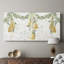 Collection de guirlande D - Weathered Aspen Wreath - toile tendue avec châssis - prête à être accrochée