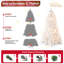 Arbre de Noël artificiel avec lumières DEL-1264918050
