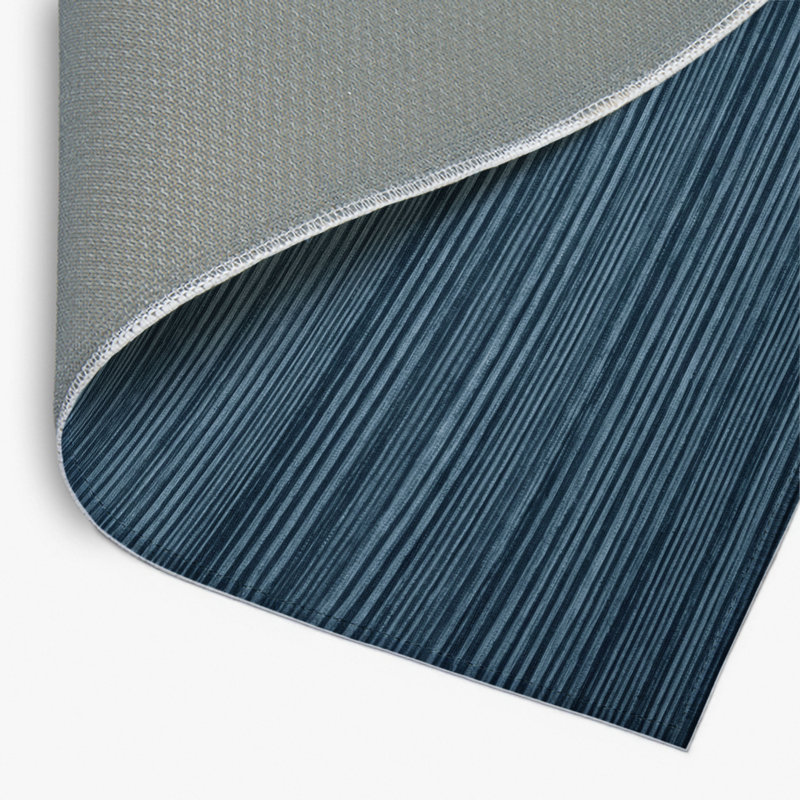 Tapis intérieur / extérieur gris HorizontalStripes, Rectangulaire 2 pi x 3 pi