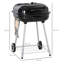 Luch 56cm W Barrel Charcoal Grill