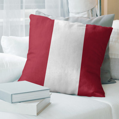 Montreal Striped Linen Reversible Pillow Cover