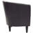 Kronos Faux Leather Barrel Chair-35553864