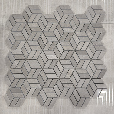 Carrara White Polished Marble Mosaic Tile