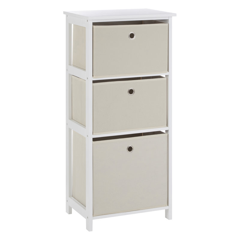 Aon 40 x 86cm Bathroom Storage Unit, Natural