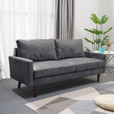 Arbella 70" Upholstered Square Arm Sofa