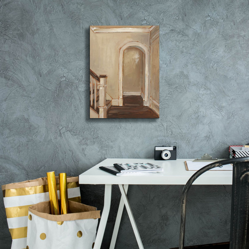  «Interior Door Study 1» par Ethan Harper, art mural sur toile, 12 po x 16 po