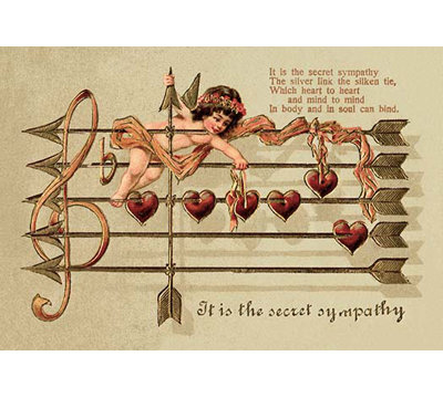 « is is the secret sympathie », reproduction d’art