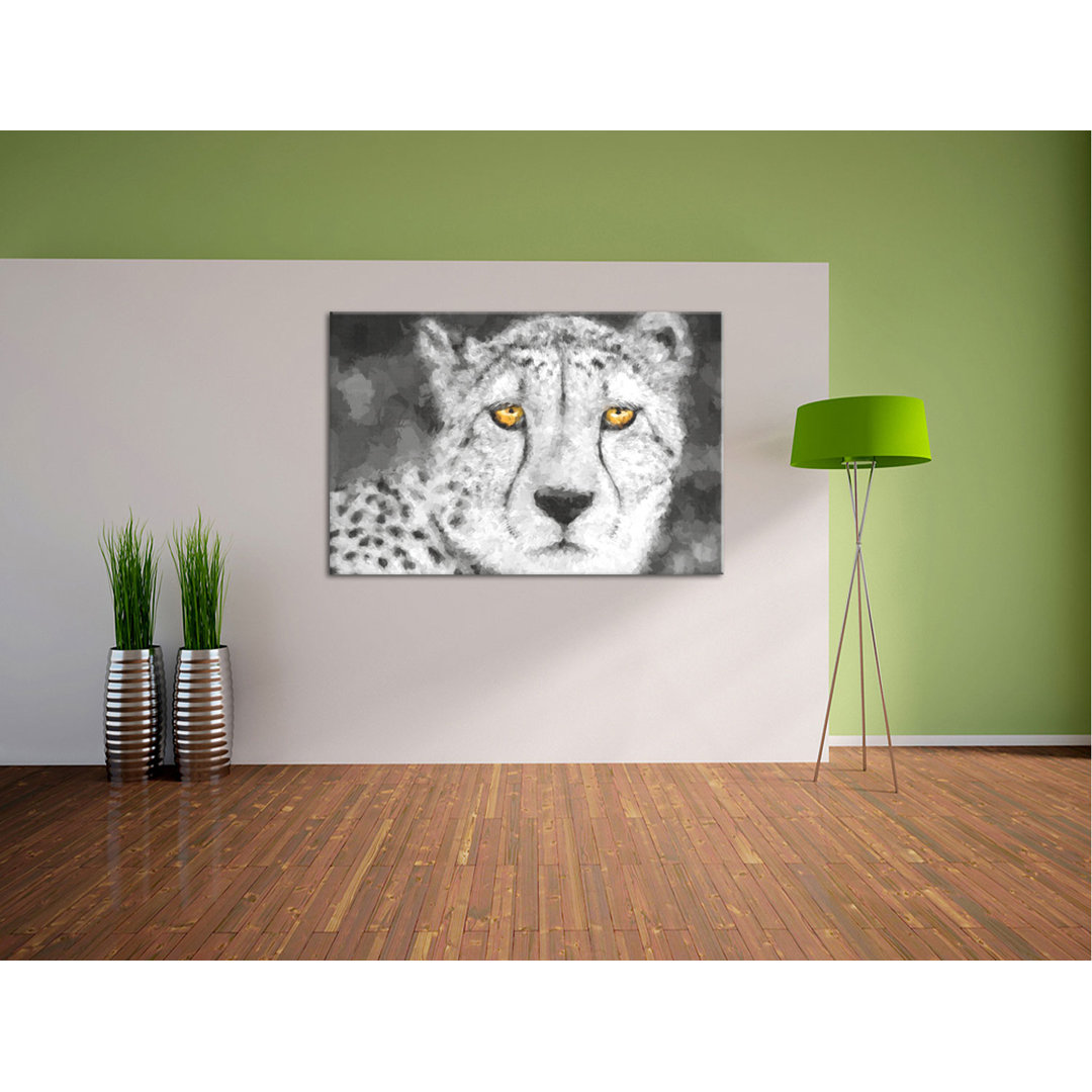 Leinwandbild Ruhender Gepard