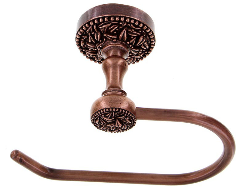 San Michele Wall Mount Toilet Paper Holder, Antique Copper