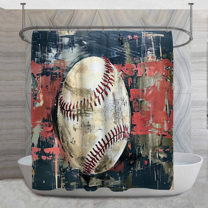 Tikisha Shower Curtain, 84"H x 70"W