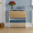 Muskoka 2 Drawer Mirrored Flip Down Shoe Storage Cabinet Free Standing Cabinet For Hallway-39285605