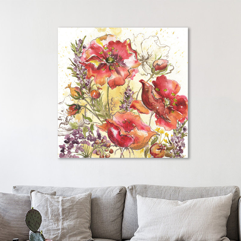 Reproduction d’art sur toile tendue, "dépilar pré ii" par tre sorelle studios, H 36 po x l 36 po x P 1,5 po